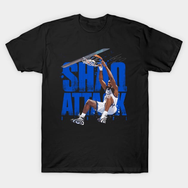 Shaq Attack T-Shirt by Juantamad